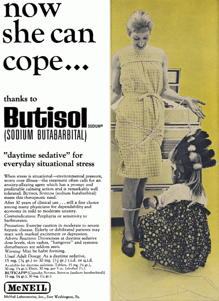 Butisol daytime sedative: when stress is situational the treatment calls for an anxiety-allaying agent which has a prompt and predictable calming action.