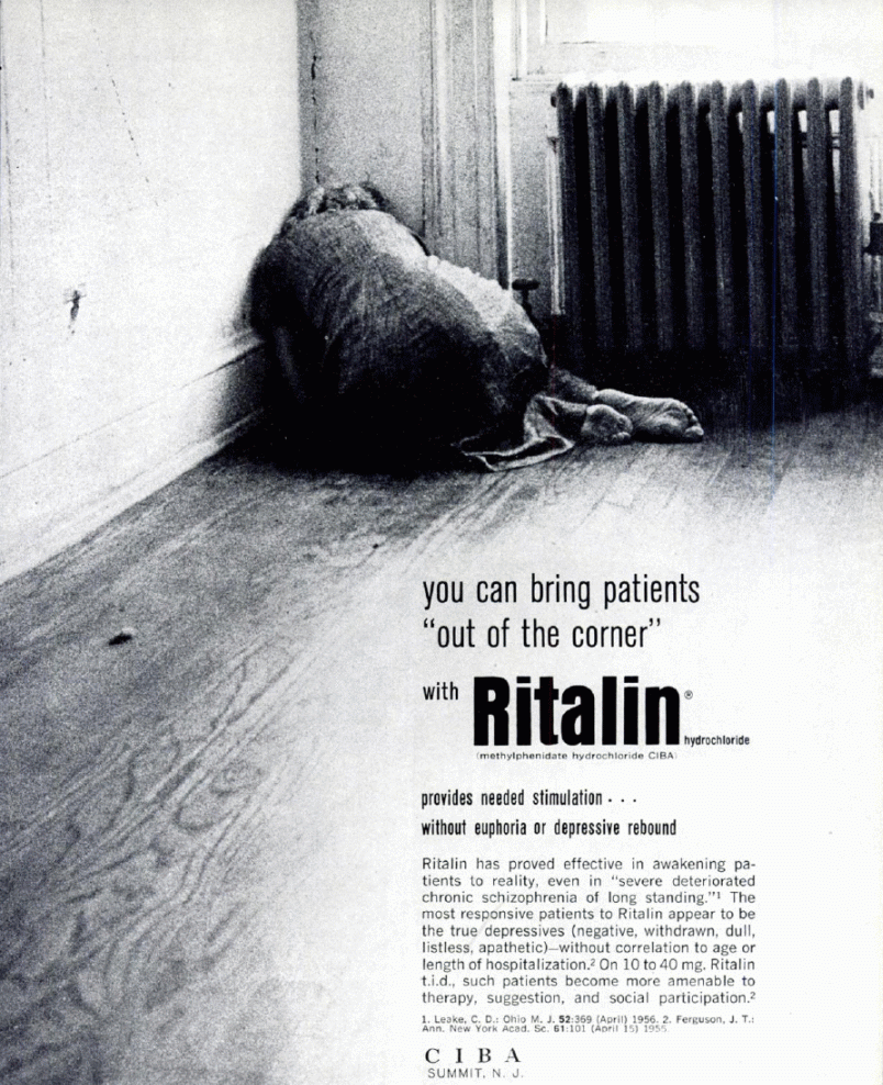 Ritalin has proved effective in awakening patients to reality.