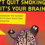 Smoking increases the number of receptors in your brain that thrive on nicotine.