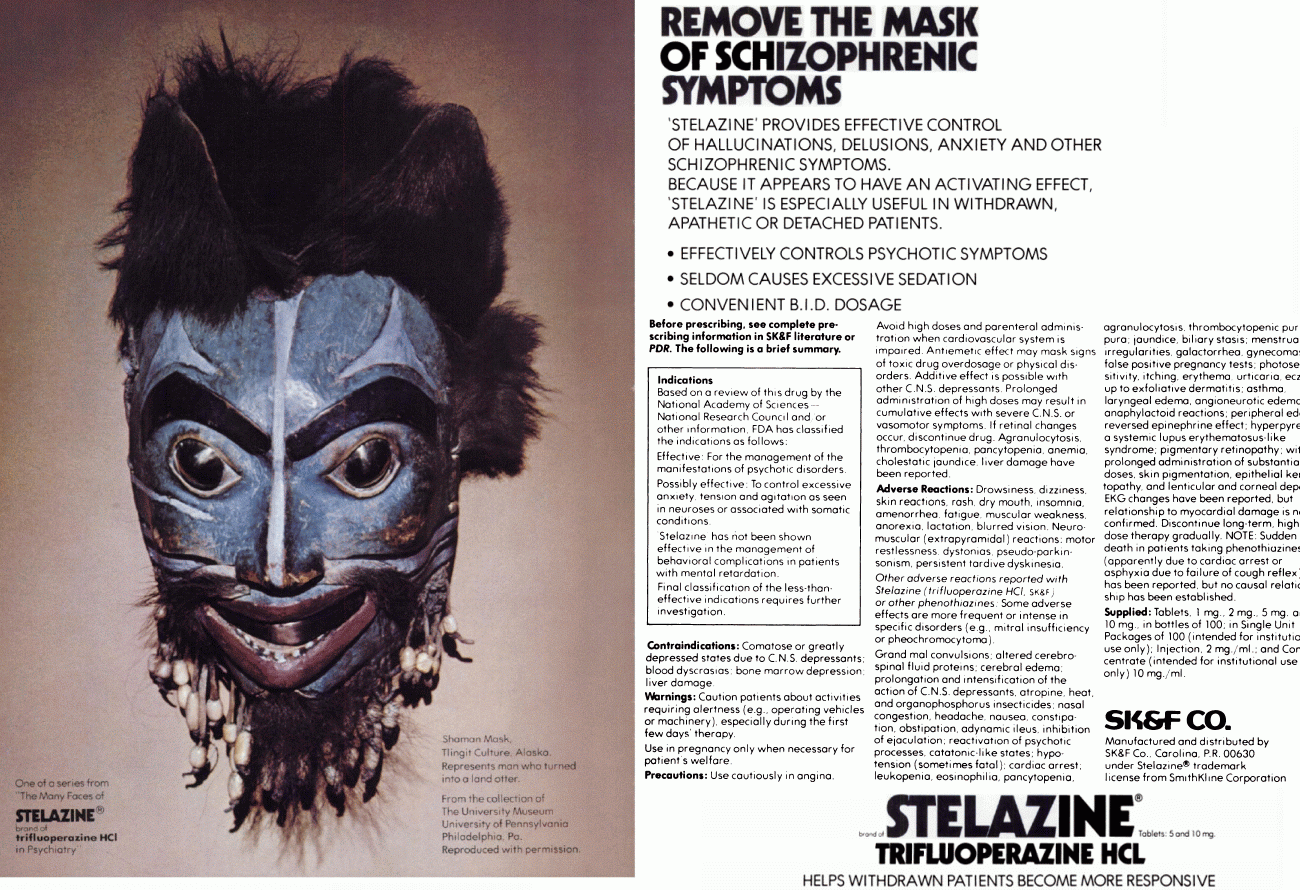 Tlingit shaman mask represents man who turned into an otter.