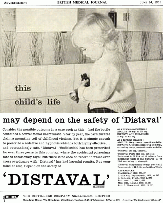 distaval thalidomide is both highly effective and outstandingly safe