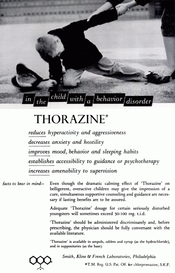 thorazine in prison